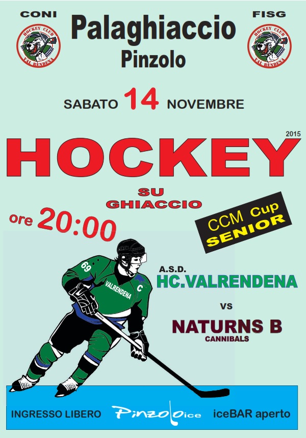 14 Novembre Palaghiaccio HC ValRendena Naturns B Campane Di