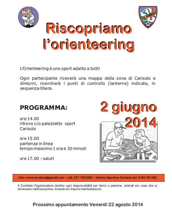 Carisolo Giugno Riscopriamo L Orienteering Campane Di Pinzolo It