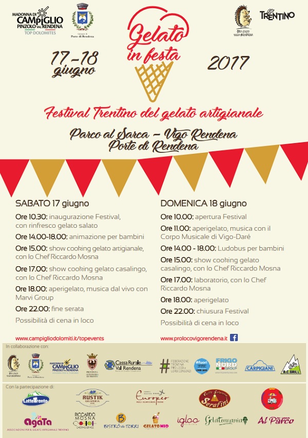 Vigo Rendena, 17-18 giugno: Festival del Gelato - Campane di Pinzolo.it