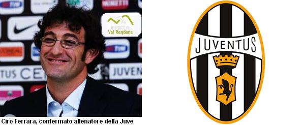 Juventus Ciro Ferrara confermato allenatore Campane di Pinzolo.it