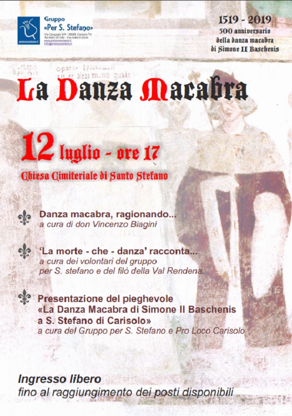 SERATA CULTURALE - LA DANZA MACABRA - Campane di Pinzolo.it