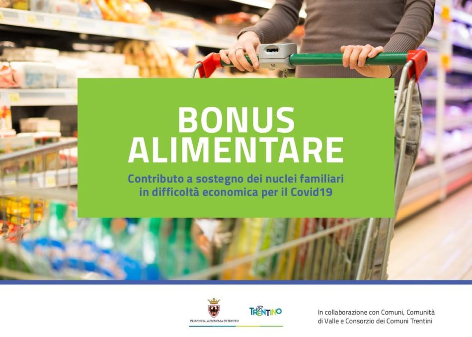 Bonus alimentare istruzioni per l'uso Campane di Pinzolo.it