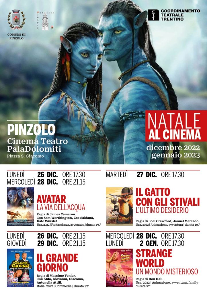 Pinzolo Paladolomiti: Natale al cinema - Campane di Pinzolo.it